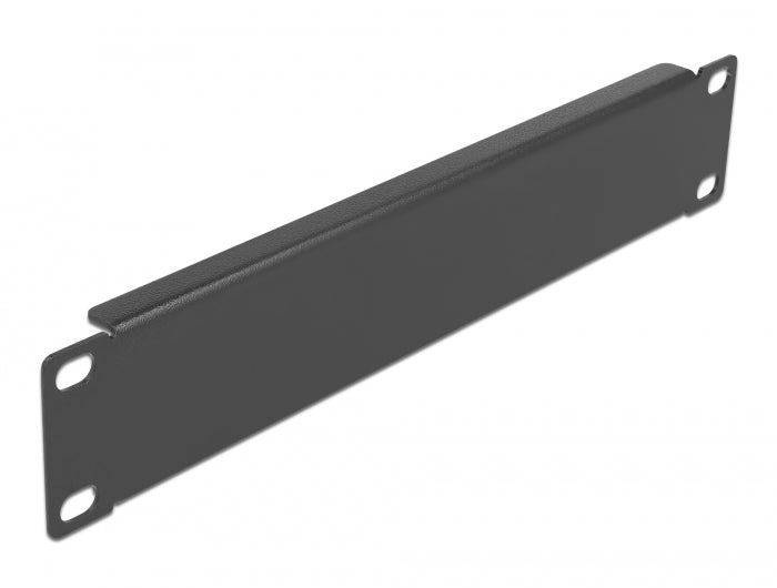 Delock 10″ Netzwerkschrank Blindabdeckung 1 HE schwarz