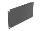 Delock 10″ Netzwerkschrank Blindabdeckung 3 HE schwarz
