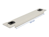 Delock 10″ Netzwerkschrank Blindabdeckung werkzeugfrei 1 HE grau