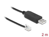 Delock Adapterkabel USB Typ-A zu Seriell RS-232 RJ9/RJ10 mit ESD Schutz Celestron NexStar 2 m