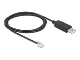 Delock Adapterkabel USB Typ-A zu Seriell RS-232 RJ12 mit ESD Schutz Skywatcher 2 m