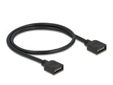 Delock RGB Anschlusskabel 4 Pin für 12 V RGB LED Beleuchtung 30 cm