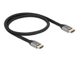 Delock Ultra High Speed HDMI Kabel 48 Gbps 8K 60 Hz grau 0,5 m zertifiziert