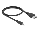 Delock Bidirektionales USB Type-C™ zu DisplayPort Kabel (DP Alt Mode) 8K 60 Hz 0,5 m DP 8K zertifiziert