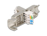 Delock RJ45 Stecker Cat.6A STP werkzeugfrei