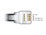 Delock Adapterkabel USB Typ-A zu Seriell RS-232 RJ10 mit ESD Schutz Meade Autostar 2 m
