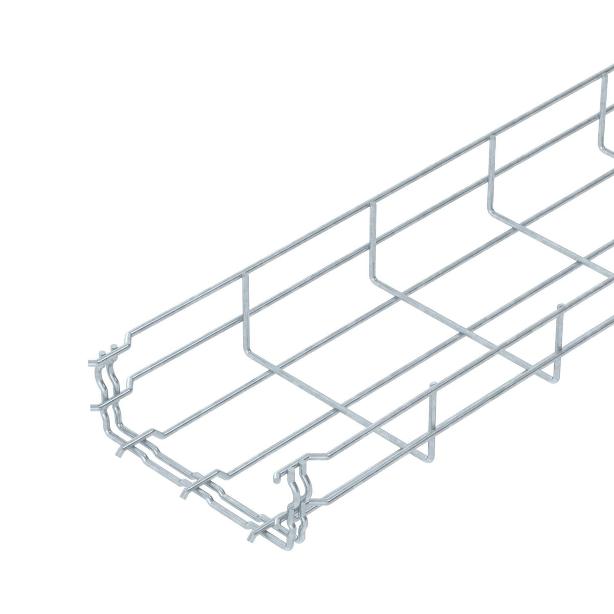 BETTERMANN Gitterrinne U-Form Klickbef GRM-Serie GRM 55 150 FT 55x150x3000mm