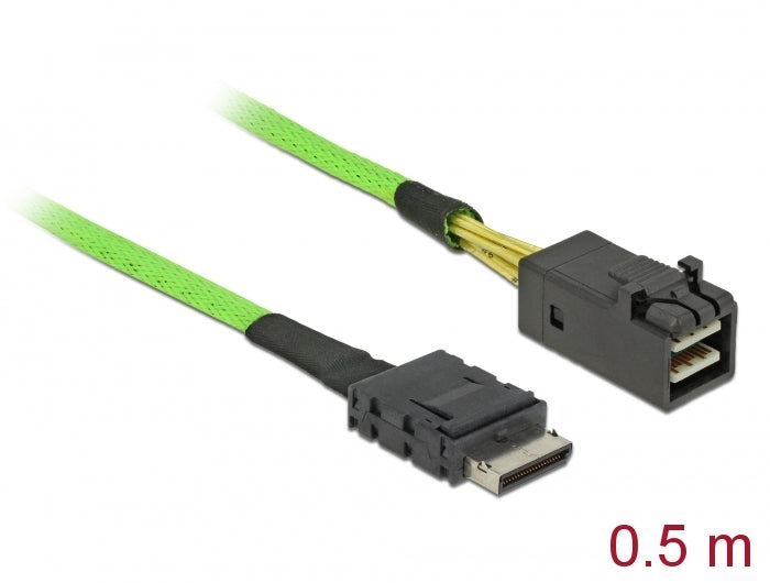 Delock Kabel OCuLink PCIe SFF-8611 zu SFF-8643 0,5 m