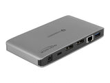 Delock Thunderbolt™ 3 Dockingstation 8K - Dual DisplayPort / USB / LAN / SD / Audio / PD 3.0