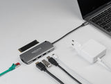 Delock USB Type-C™ Dockingstation mit M.2 Slot - 4K HDMI / USB / LAN / PD 3.0
