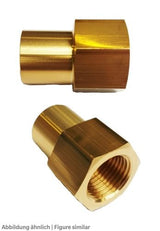 Messingadapter G1/2" i x 22mm innen löt für Sicherheitsventil mit G1/2" aussen