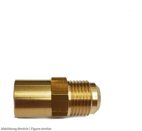 Messingadapter G1/2" a x 22mm aussen löt für SV mit G1/2" innen, für Muffe 22mm