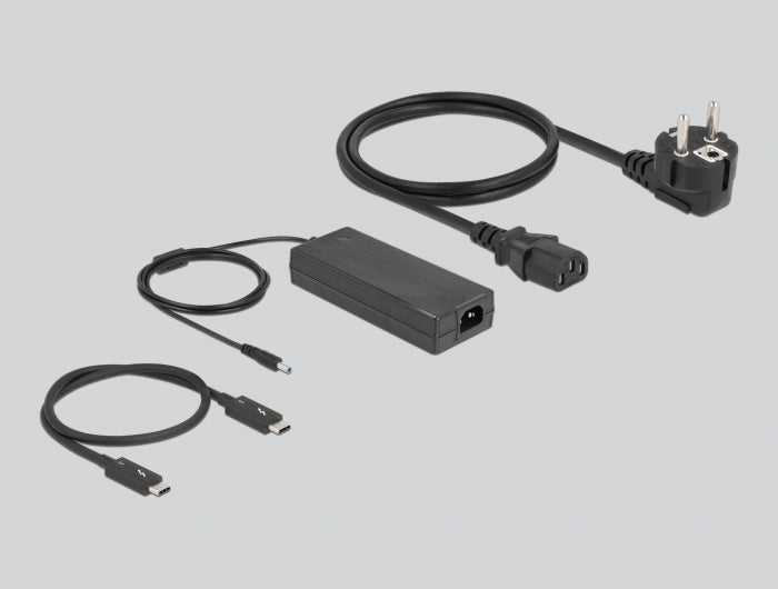 Delock Thunderbolt™ 3 Dockingstation 8K - Dual DisplayPort / USB / LAN / SD / Audio / PD 3.0