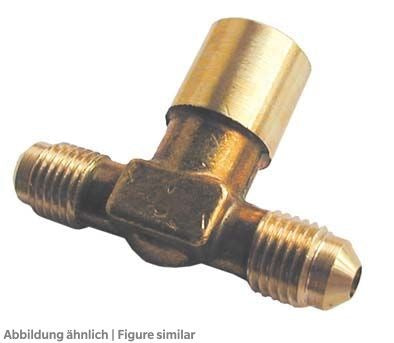 T-Stück TI 7/16" UNF a/i/a