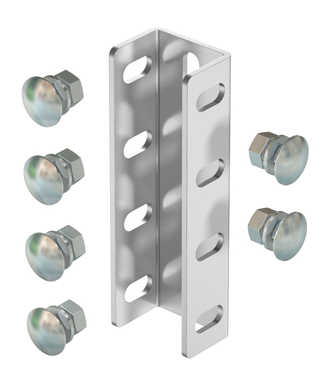 BETTERMANN Innenverbinder ST U-Profil VA US 7-Serie VUS 7 A2 m.Schrauben