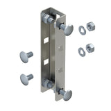 BETTERMANN Innenverbinder ST U-Profil VA US 3-Serie VUS 3 A4 m.Schrauben
