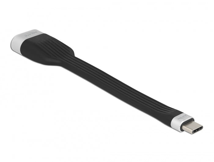 Delock FPC Flachbandkabel USB Type-C™ zu HDMI (DP Alt Mode) 4K 60 Hz 13,5 cm
