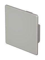 BETTERMANN Endstück LF-K 60x60mm li/re WDK HE60060GR Kst stgr RAL7030 unbeh