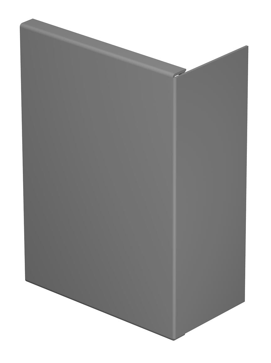 BETTERMANN Endstück LF-K 210x80mm li/re WDK HE80210GR Kst stgr RAL7030 unbeh