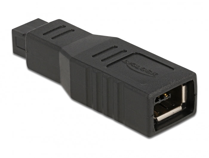 Delock Adapter FireWire 9 Pin Stecker zu 6 Pin Buchse