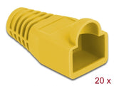 Delock Knickschutztülle für RJ45 Stecker gelb 20 Stück