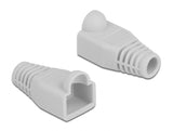 Delock Knickschutztülle für RJ45 Stecker grau 20 Stück