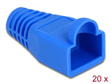 Delock Knickschutztülle für RJ45 Stecker blau 20 Stück