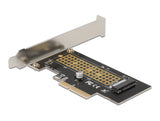 Delock PCI Express x4 Karte zu 1 x intern NVMe M.2 Key M 80 mm - Low Profile Formfaktor