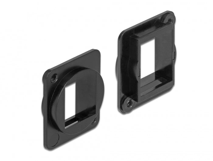 Delock Keystone Halterung 1 Port für D-Typ
