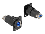 Delock D-Typ Modul USB 5 Gbps Typ-A Buchse zu Typ-B Buchse