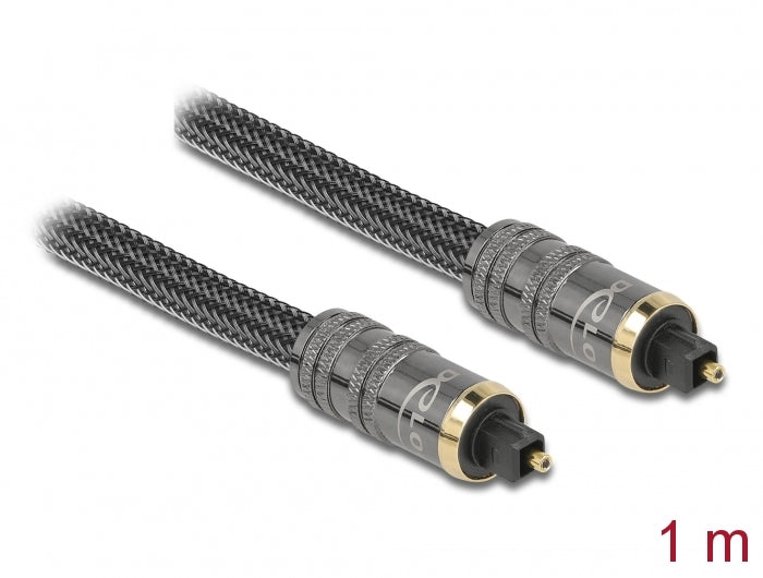Delock TOSLINK Kabel Standard Stecker - Stecker 1 m