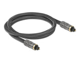 Delock TOSLINK Kabel Standard Stecker - Stecker 1 m
