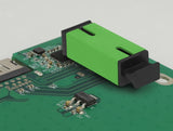 Delock LWL Kupplung für PCB SC Simplex Buchse zu SC Simplex Buchse Singlemode grün