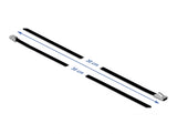 Delock Edelstahlkabelbinder L 300 x B 4,6 mm schwarz 10 Stück