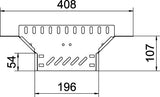 BETTERMANN Anbau-Abzweigstück ST vz RAA 320 FS 35x200mm int.Verb