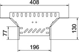 BETTERMANN Anbau-Abzweigstück ST vz RAA 820 FS 85x200mm int.Verb