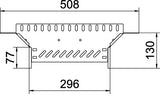 BETTERMANN Anbau-Abzweigstück ST vz RAA 830 FT 85x300mm int.Verb