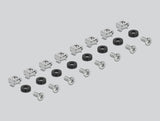 Delock 19″ Ausziehbare Schublade 1 HE, längenverstellbar bis 280 mm, Tiefe 345 mm, schwarz