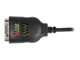 Delock USB Type-C™ zu Seriell DB9 Adapter mit 9 LED RS-232 Tester