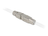 Delock Verbinder für Netzwerkkabel Cat.6A STP werkzeugfrei