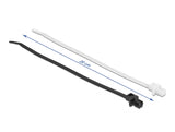 Delock Kabelbinder mit Lamellenfuß L 200 x B 4,8 mm 100 Stück