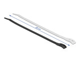 Delock Kabelbinder mit flachem Kopf L 280 x B 7,6 mm 100 Stück