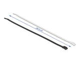 Delock Kabelbinder mit flachem Kopf L 205 x B 4,6 mm 100 Stück