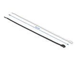 Delock Kabelbinder mit flachem Kopf L 150 x B 3,6 mm 100 Stück