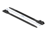 Delock Kabelbinder mit Doppelkopf L 190 x B 9 mm schwarz 10 Stück