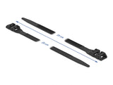 Delock Kabelbinder mit Doppelkopf L 250 x B 9 mm schwarz 10 Stück