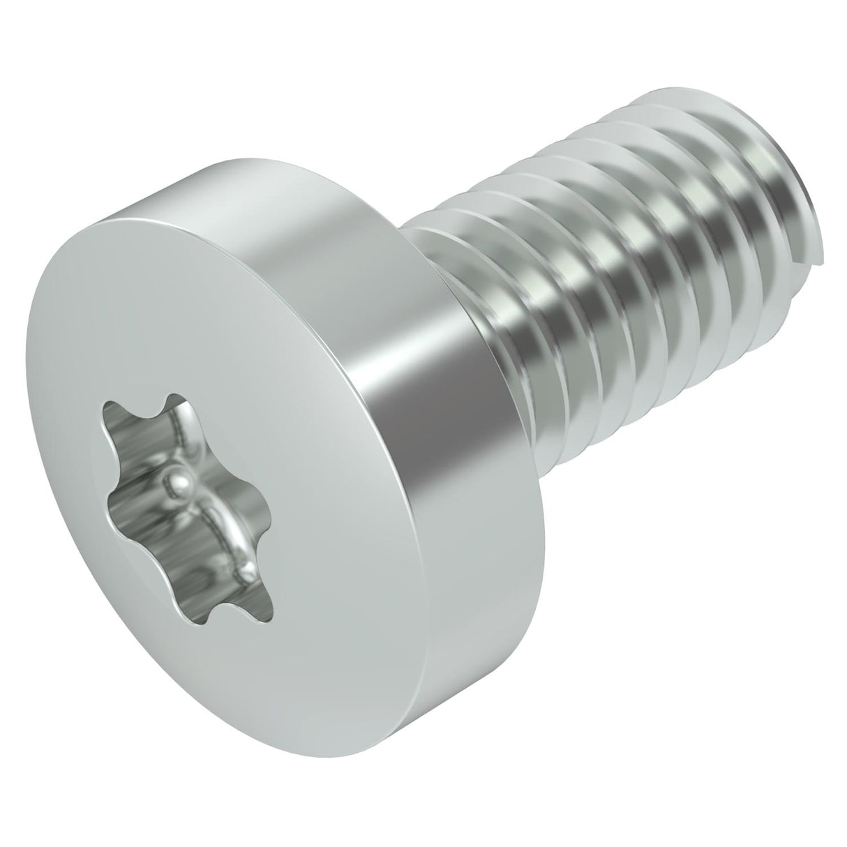 BETTERMANN Flachrundschraube M6x12mm TX FKS 6x12 G Flachkopf M10 g/vz