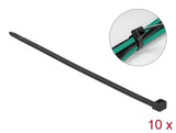 Delock Kabelbinder L 1020 x B 9 mm 10 Stück schwarz