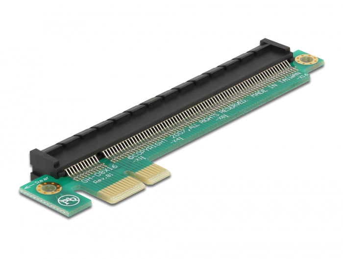 Delock PCIe Extension Riser Karte x1 > x16