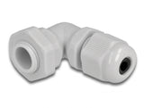 Delock Kabelverschraubung 90° gewinkelt PG7 grau